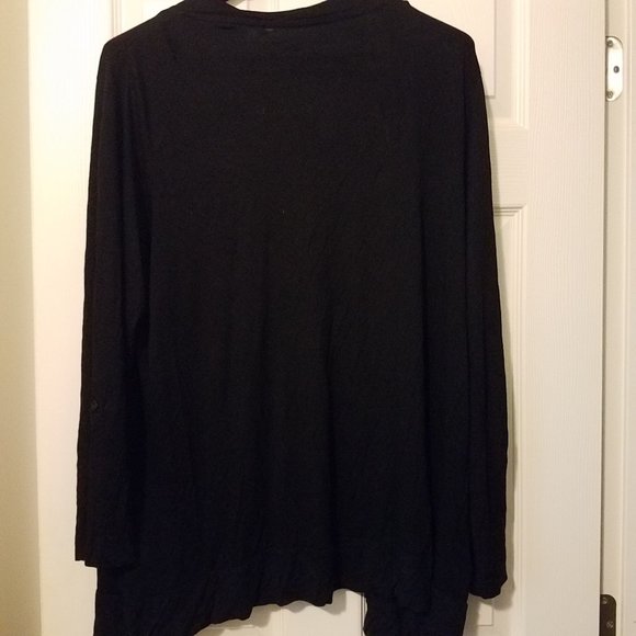 Jersey knit open cardigan - Picture 1 of 3